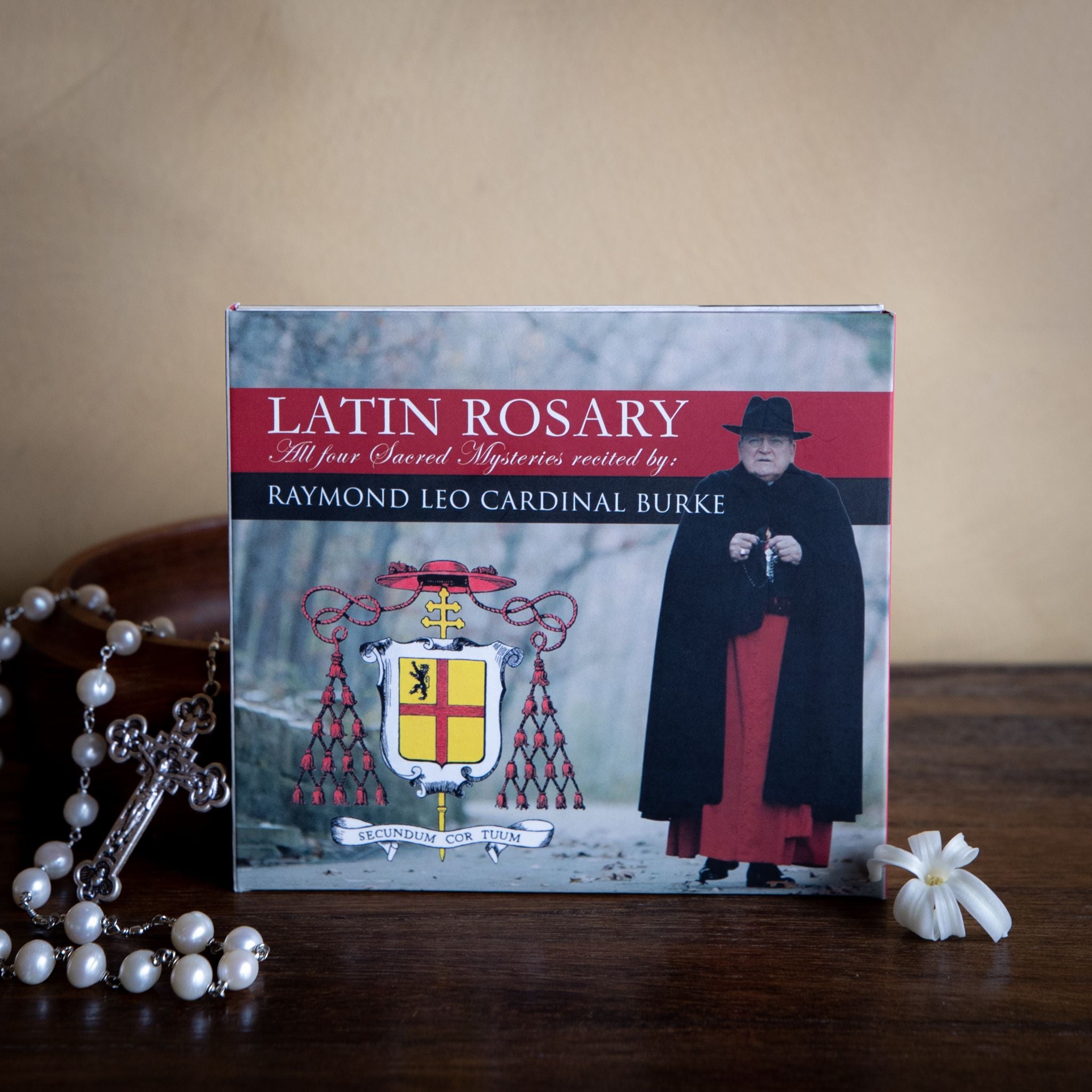 Cardinal Burke Latin Rosary CD