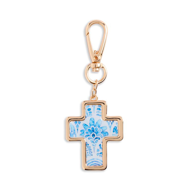 Bag Clip - Cross - Gold