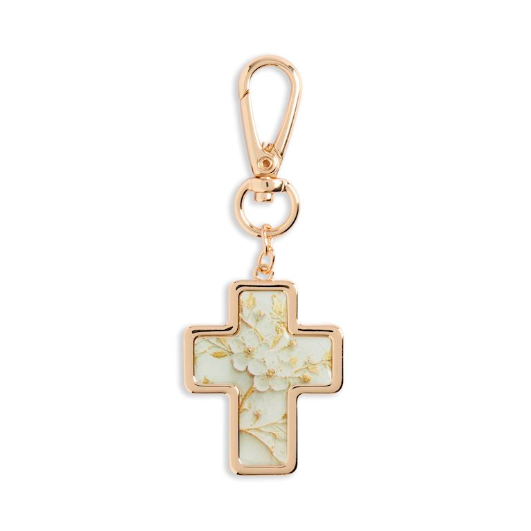 Bag Clip - Cross - Gold