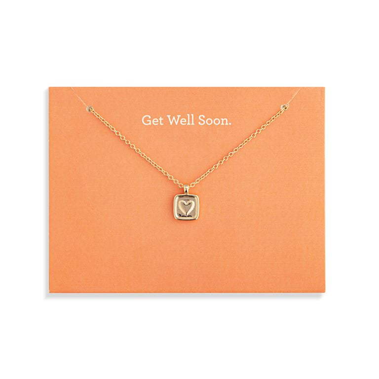 Necklace Card - Get Well Soon
