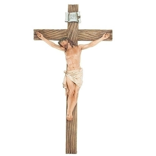 Wall Crucifix - 13.25"H - Full Color
