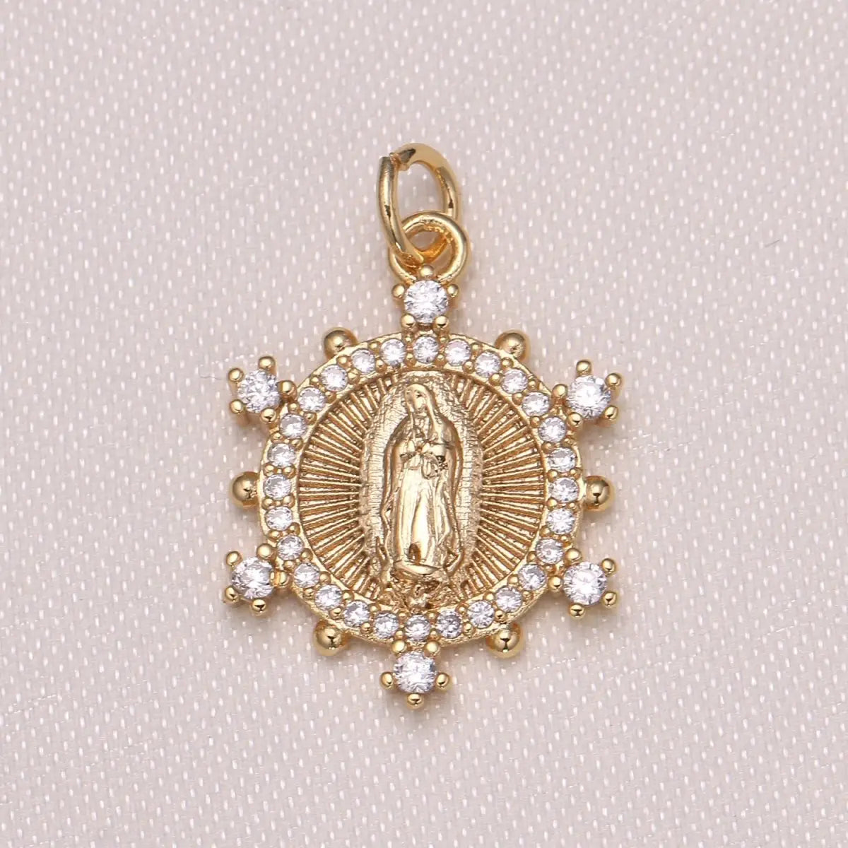 Pendant - OLG - Crystal - Gold