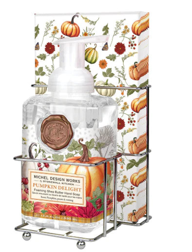 Hand Soap/Napkin Set - Pumpkin - Foaming