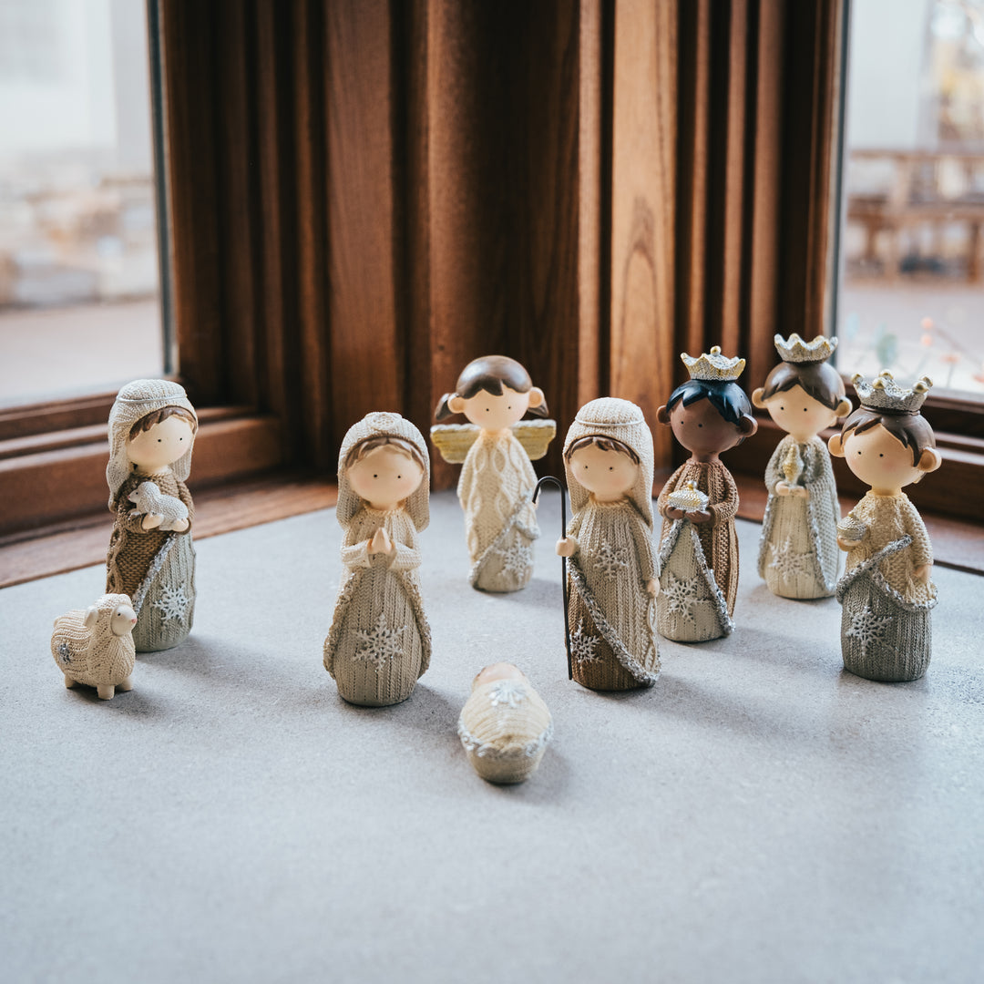 Nativity Set - 9pc - 4.5"