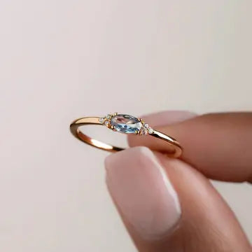 Blue Gemstone Ring