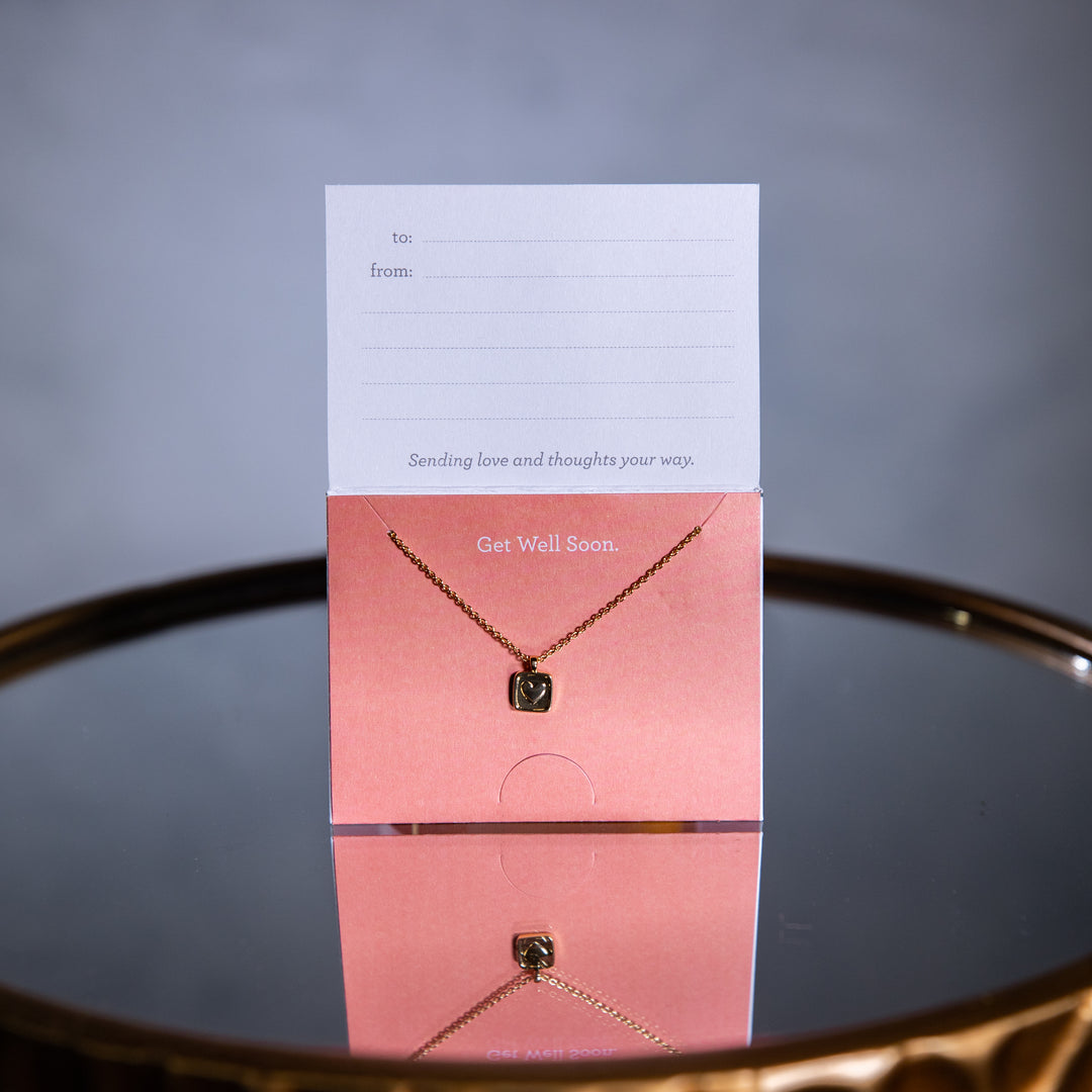 Necklace Card - Get Well Soon