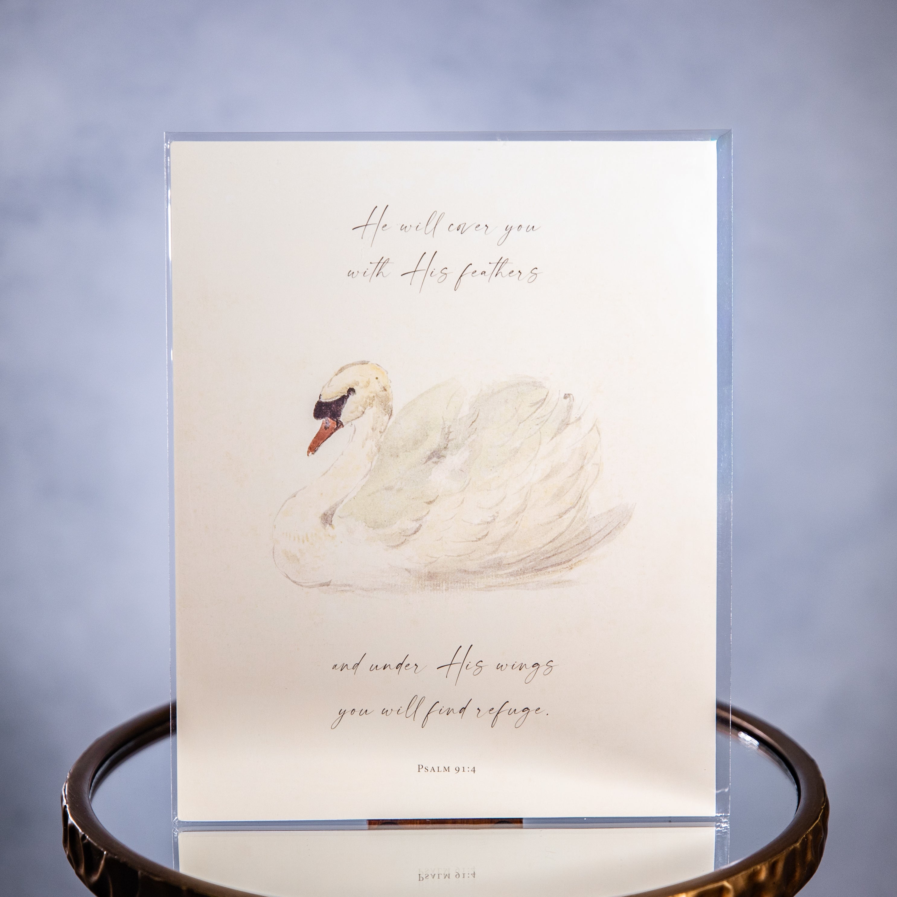 Print - Under His Wings - 8x10"