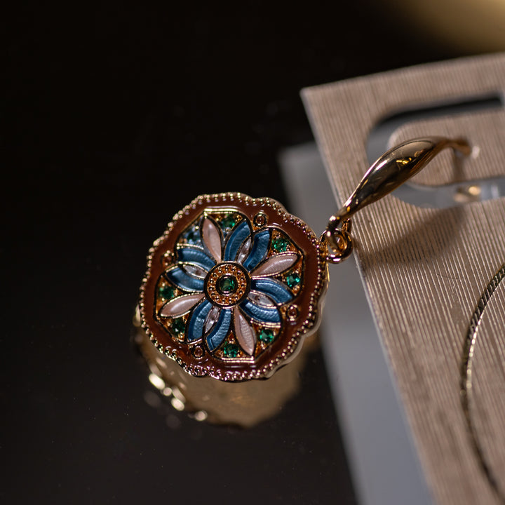 Earrings - Art - Enamel - Dangle