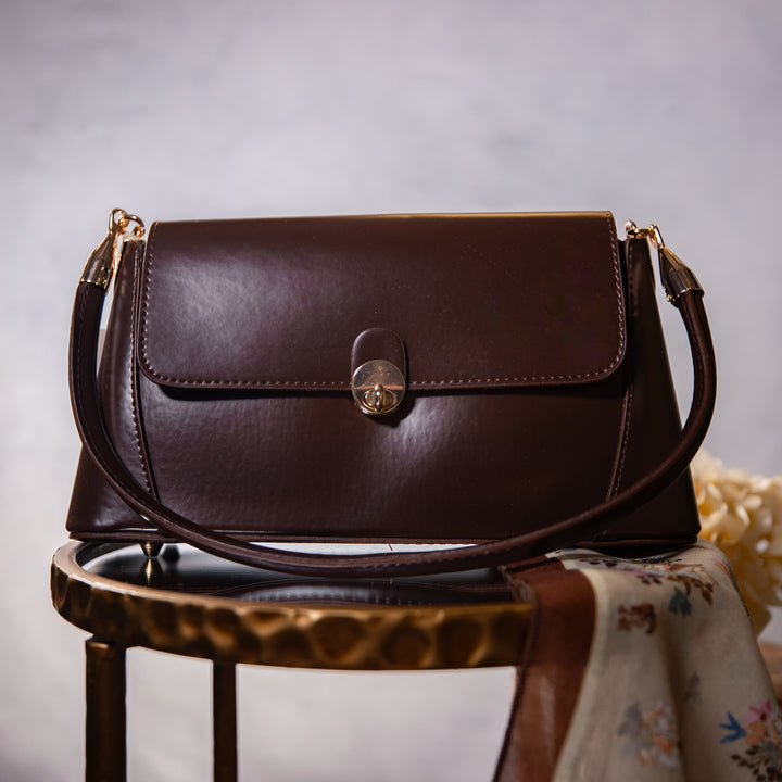 Bag - Baguette - Mocha - Vegan Leather