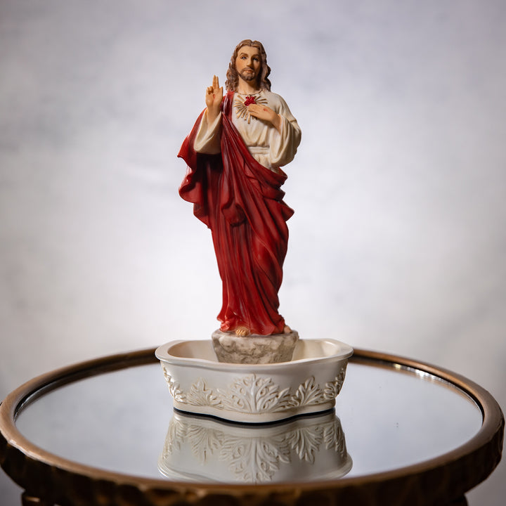 HW Font - Sacred Heart - Stnds/Hangs - Color - 9"