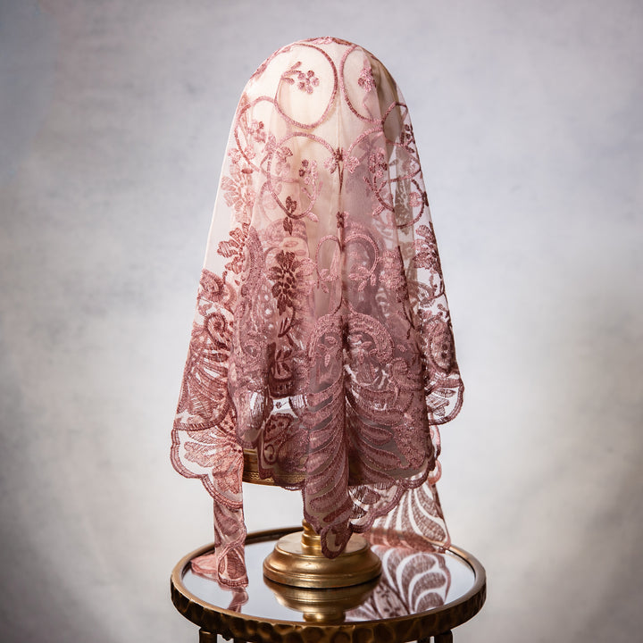 Blush Chapel Veil