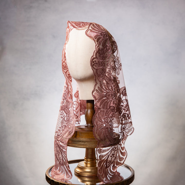 Blush Chapel Veil