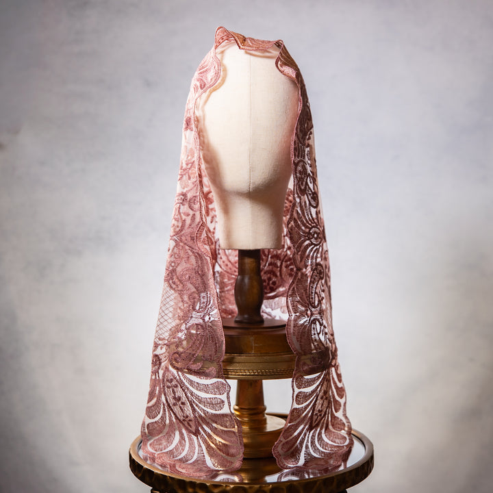 Blush Chapel Veil