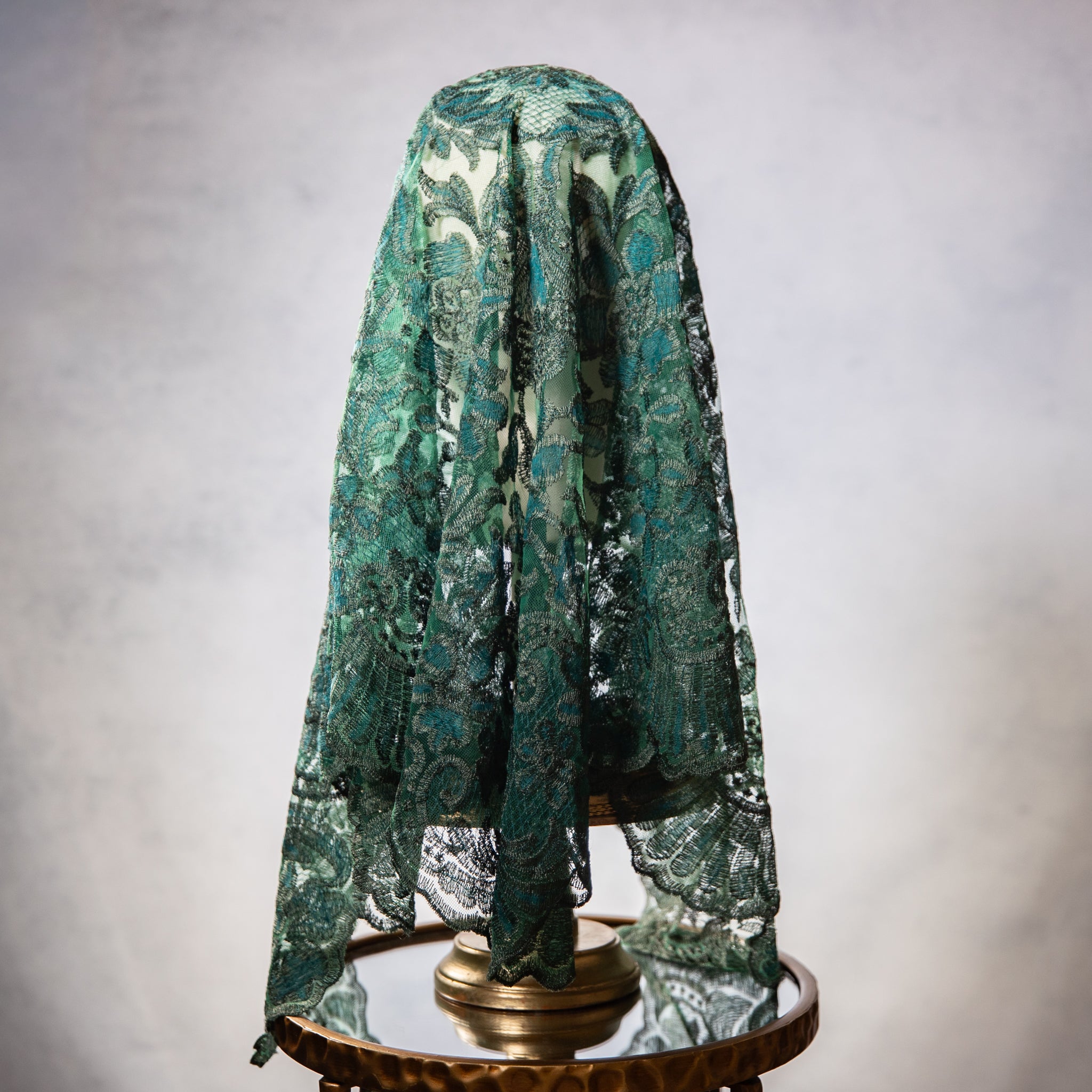Military Green Chapel Veil