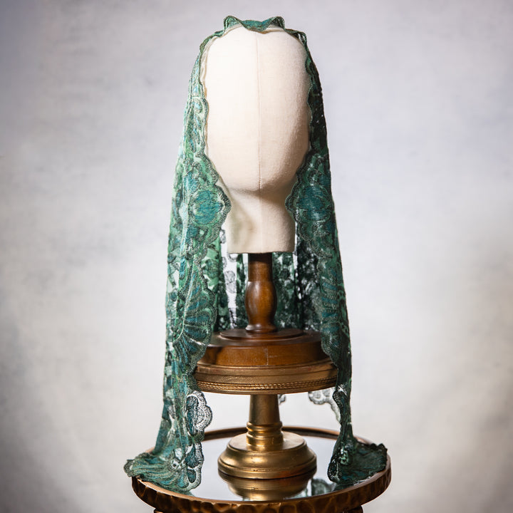 Military Green Chapel Veil