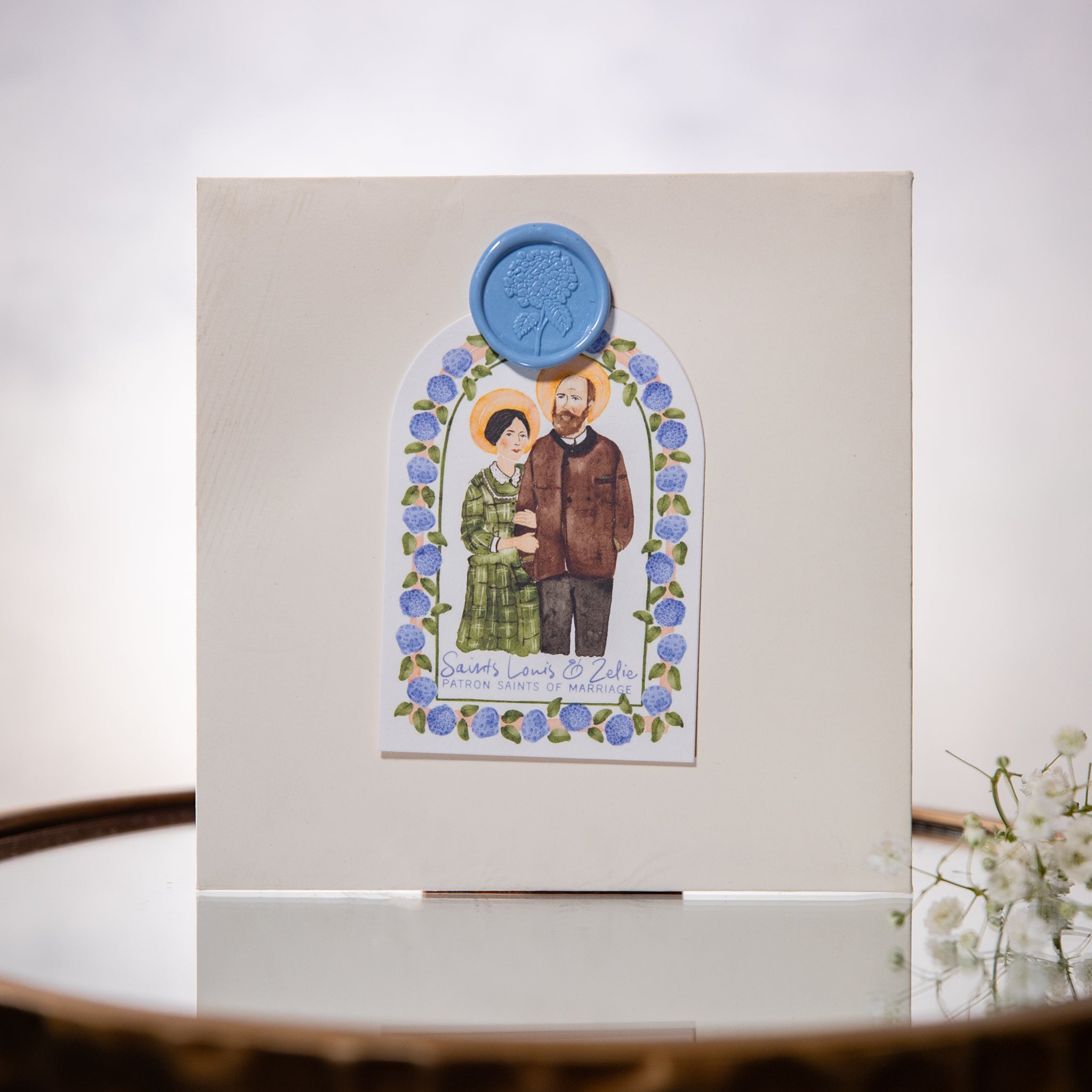 Hankerchief - I Kiss You With My Heart - Saint Louis Martin - Nuptial