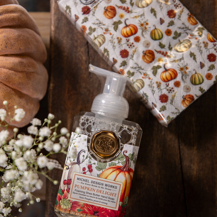 Hand Soap/Napkin Set - Pumpkin - Foaming