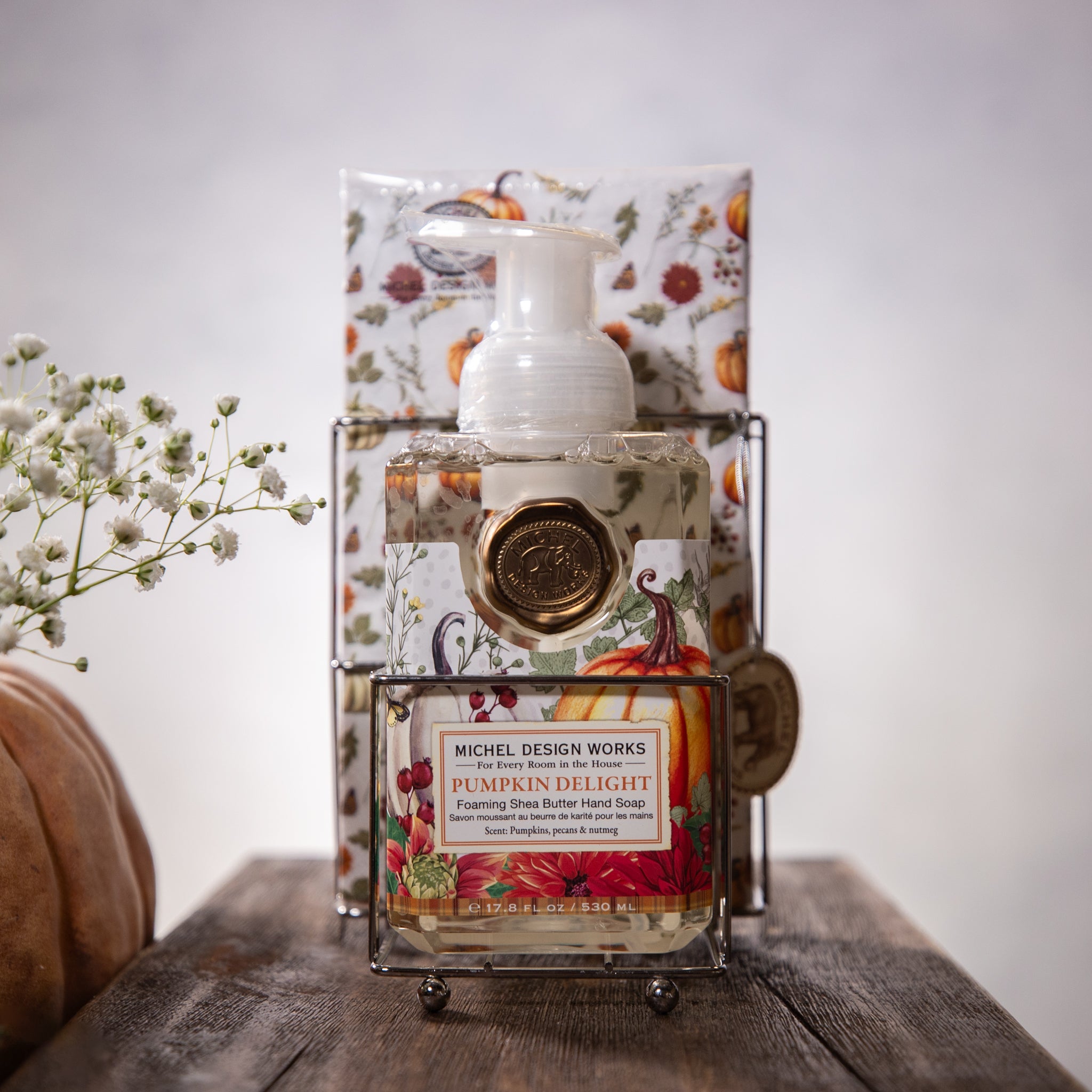 Hand Soap/Napkin Set - Pumpkin - Foaming
