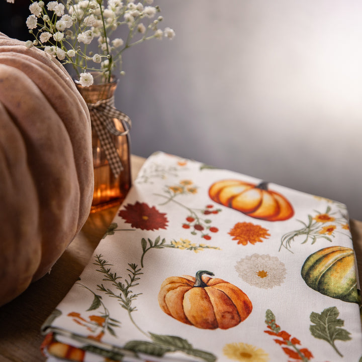 Kitchen Towel Set - Pumpkin Delight - 2pc