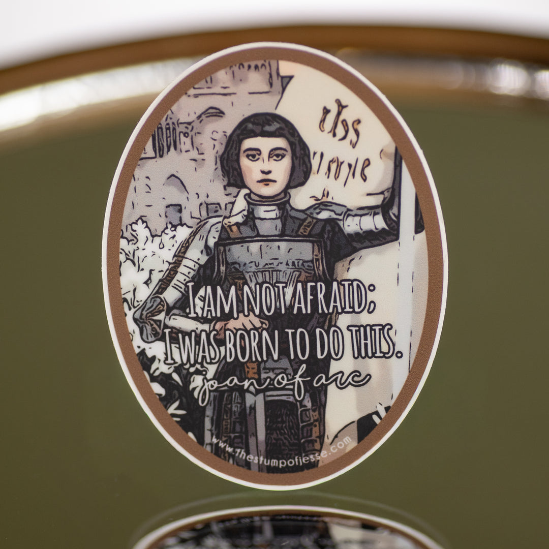 Sticker - St. Joan of Arc - I Am Not Afraid