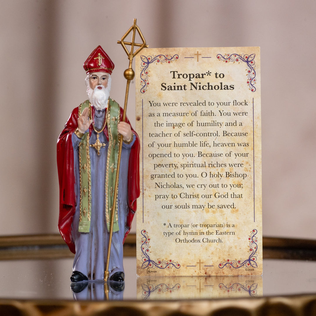 Statue - St Nicholas - 4.5"