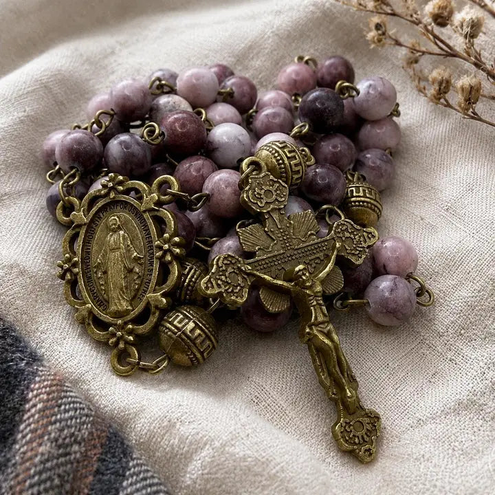 Rosary - Dusky Purple - Agate - MM