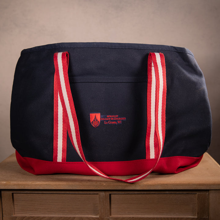 Shrine Logo Navy Tote