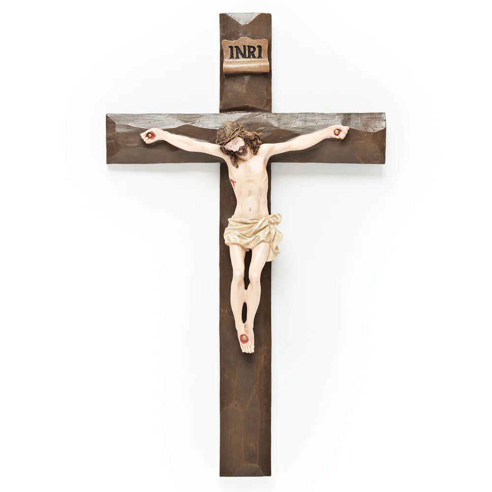 Crucifix - Color Corpus - Resin - 11.5"
