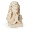 Figurine - Madonna Bust - Ivory - 7.75"
