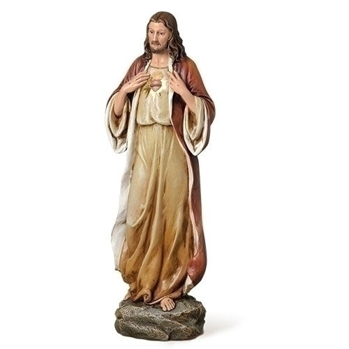 Statue - Sacred Heart - 13.75"