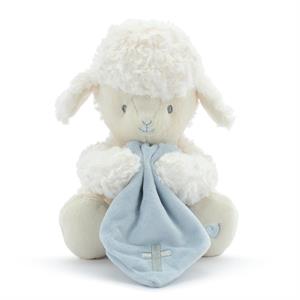 Plush - Lamb - Jesus Loves Me - Blue - Mechanical