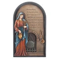Wall Plaque - Kitchen Madonna - Resin Stone Mix - 9.25"