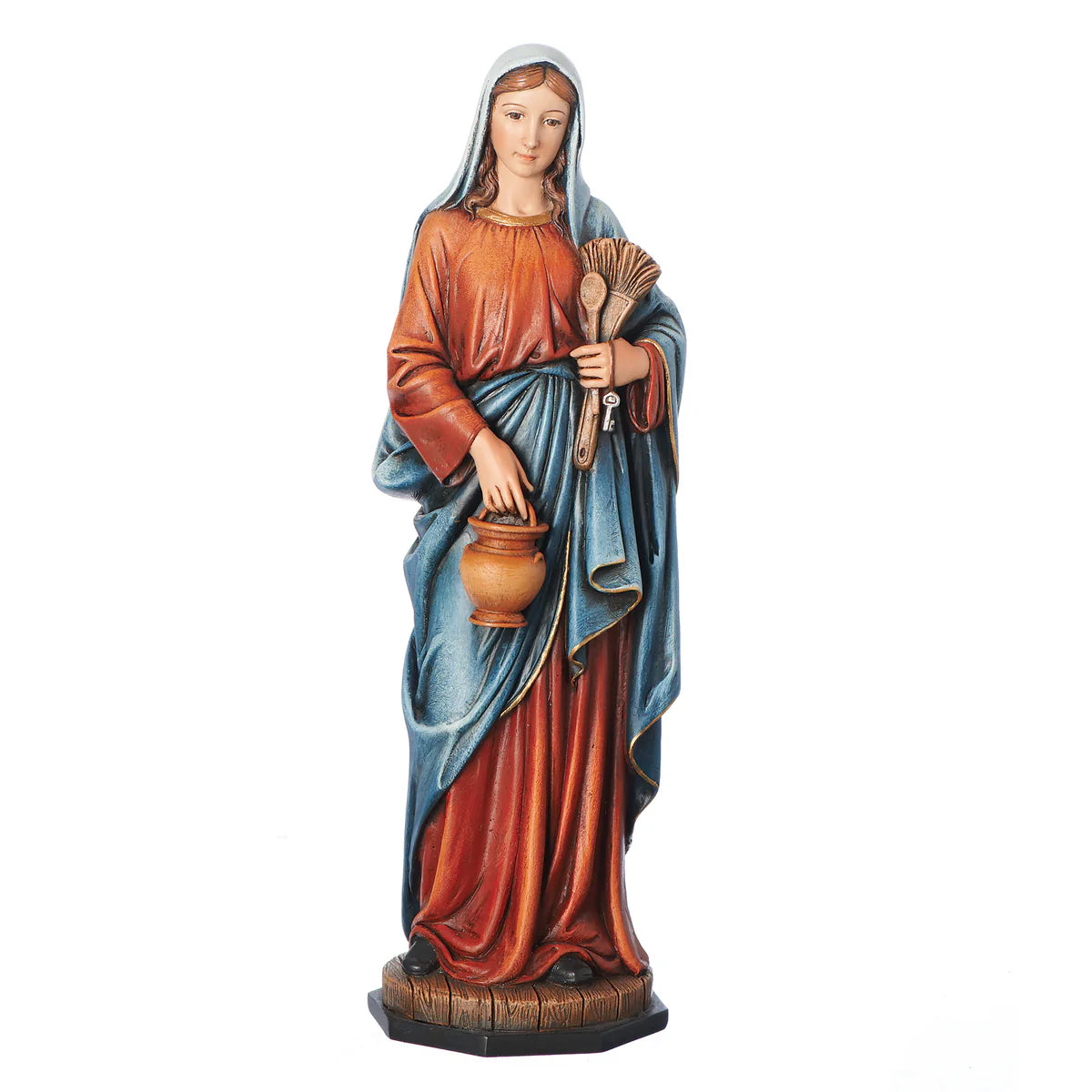 Statue - Kitchen Madonna - Resin/Color - 9.25"