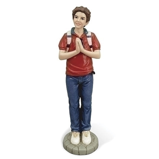 Statue - Carlo Acutis - Praying Hands - 6.25"H