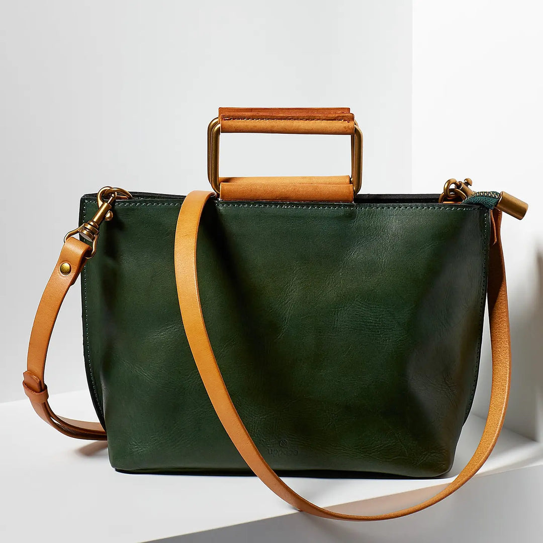 Mini Tote - Hunter Green - Joy