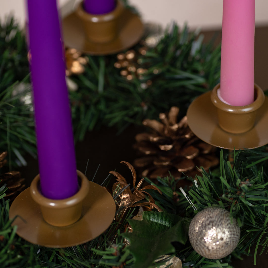 Advent Wreath - Pine Cone