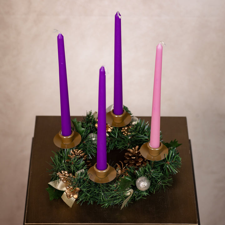 Advent Wreath - Pine Cone