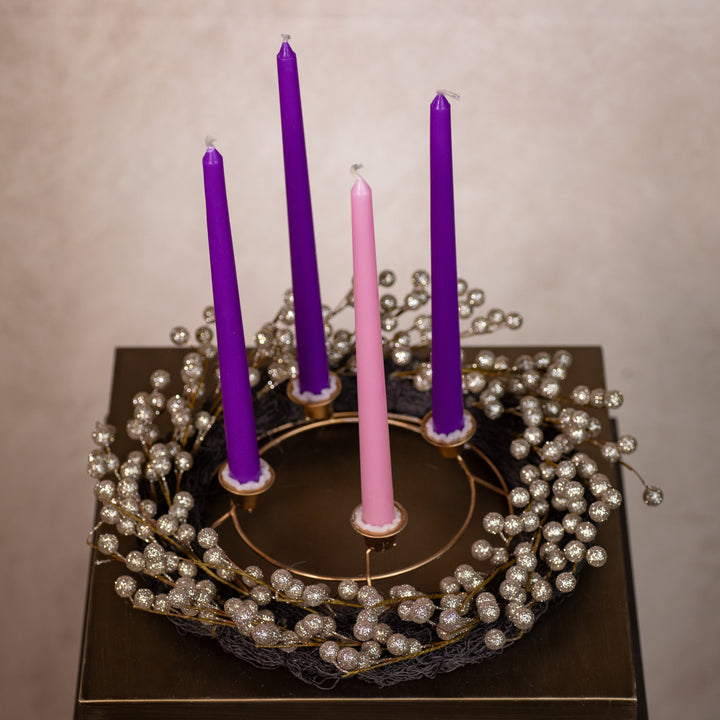 Advent Wreath - Champagne Berries - 14D"