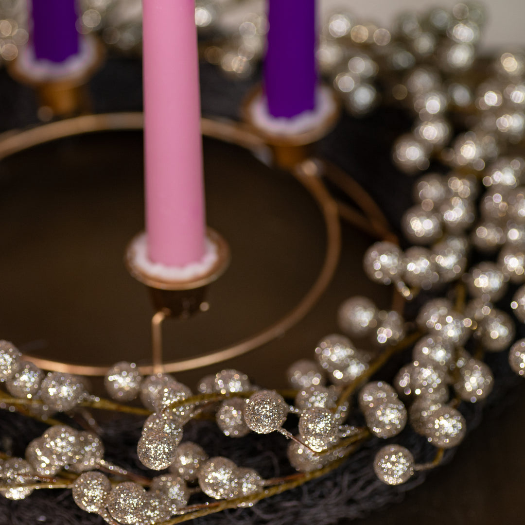 Advent Wreath - Champagne Berries - 14D"
