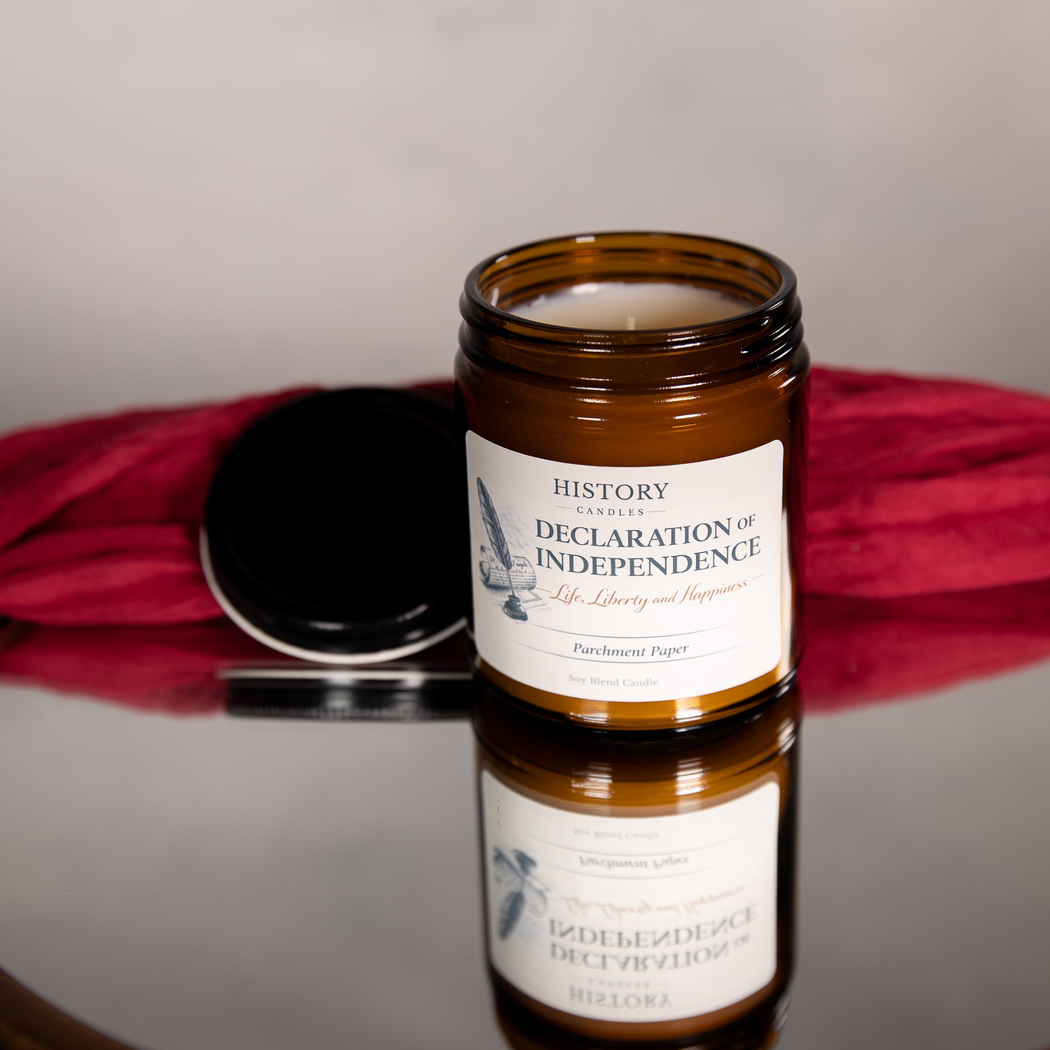 Parchment Paper Candle