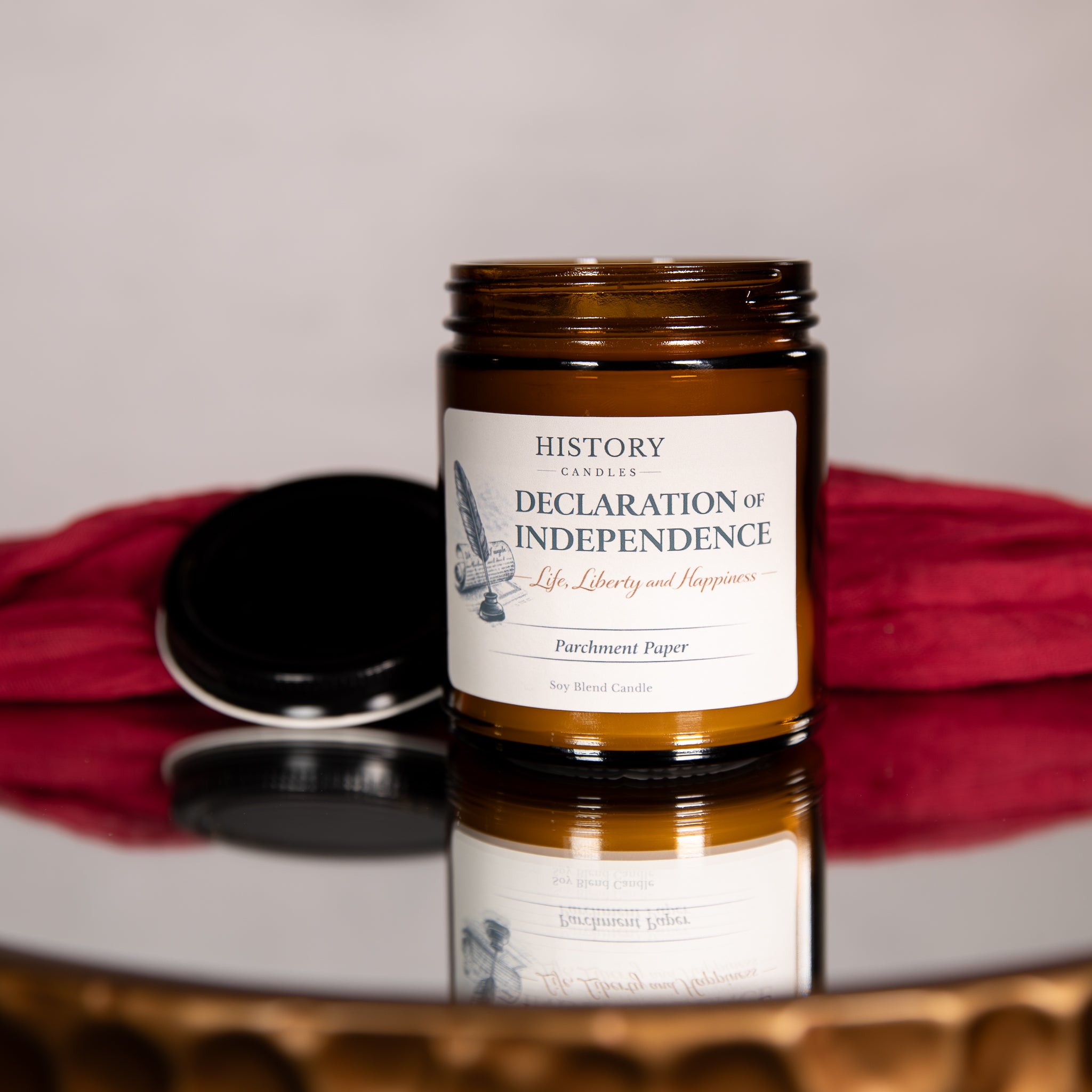 Parchment Paper Candle