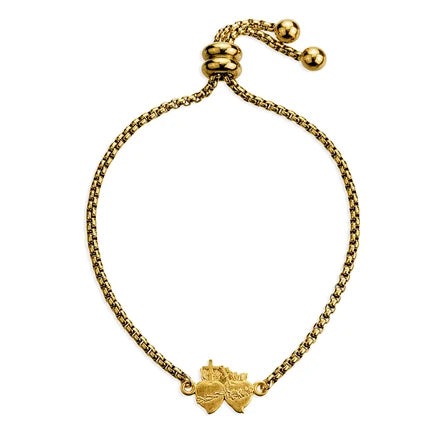 Bracelet - SHJ &amp; IHM - Gold over Sterling Silver