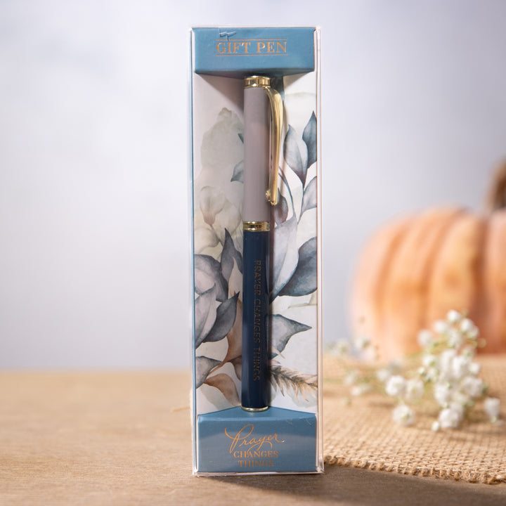 Pen - Prayer Changes Things - Blue