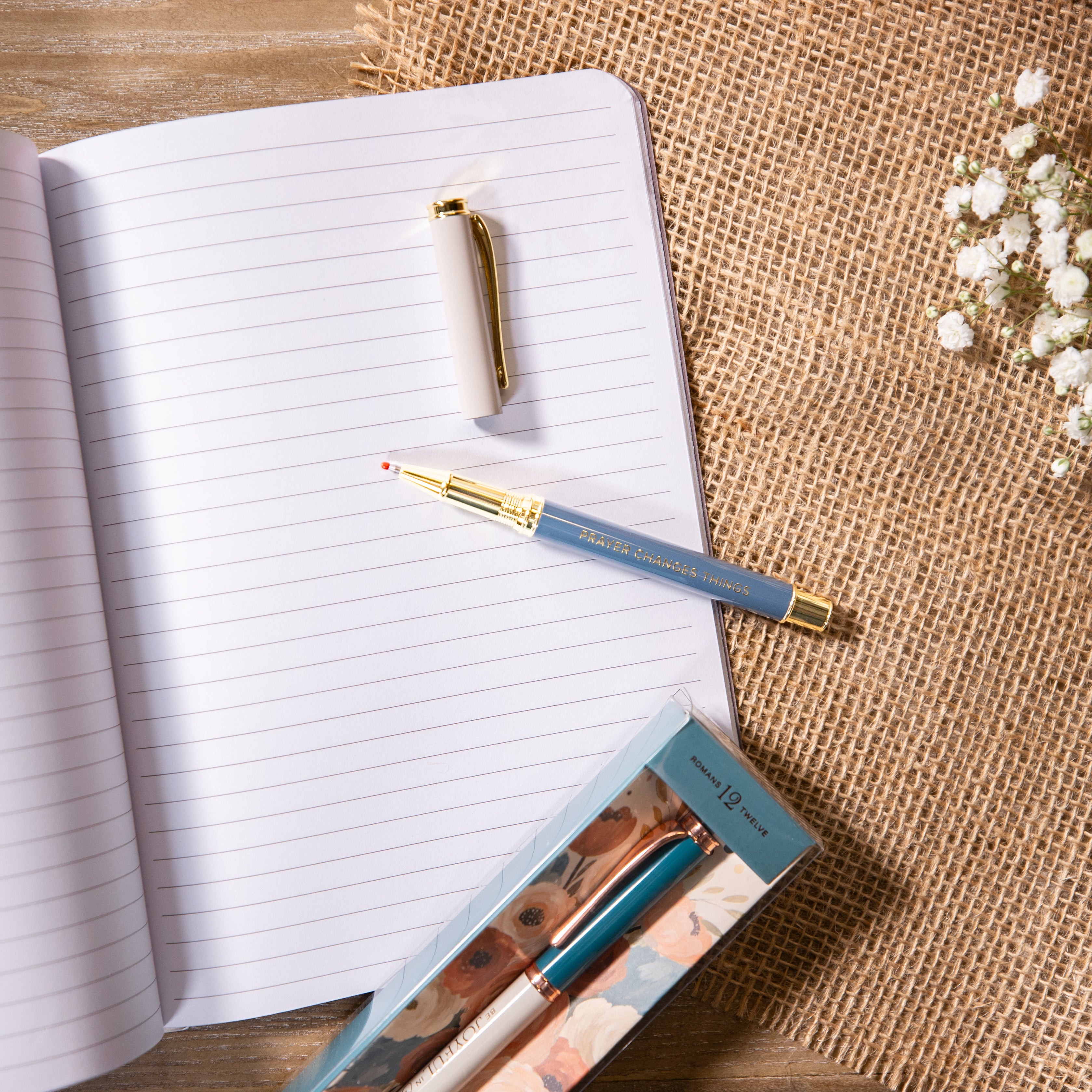 Pen - Be Joyful In Hope - Floral