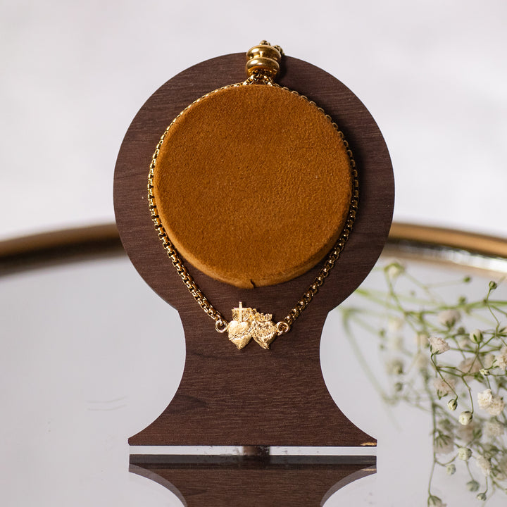 Bracelet - SHJ &amp; IHM - Gold over Sterling Silver