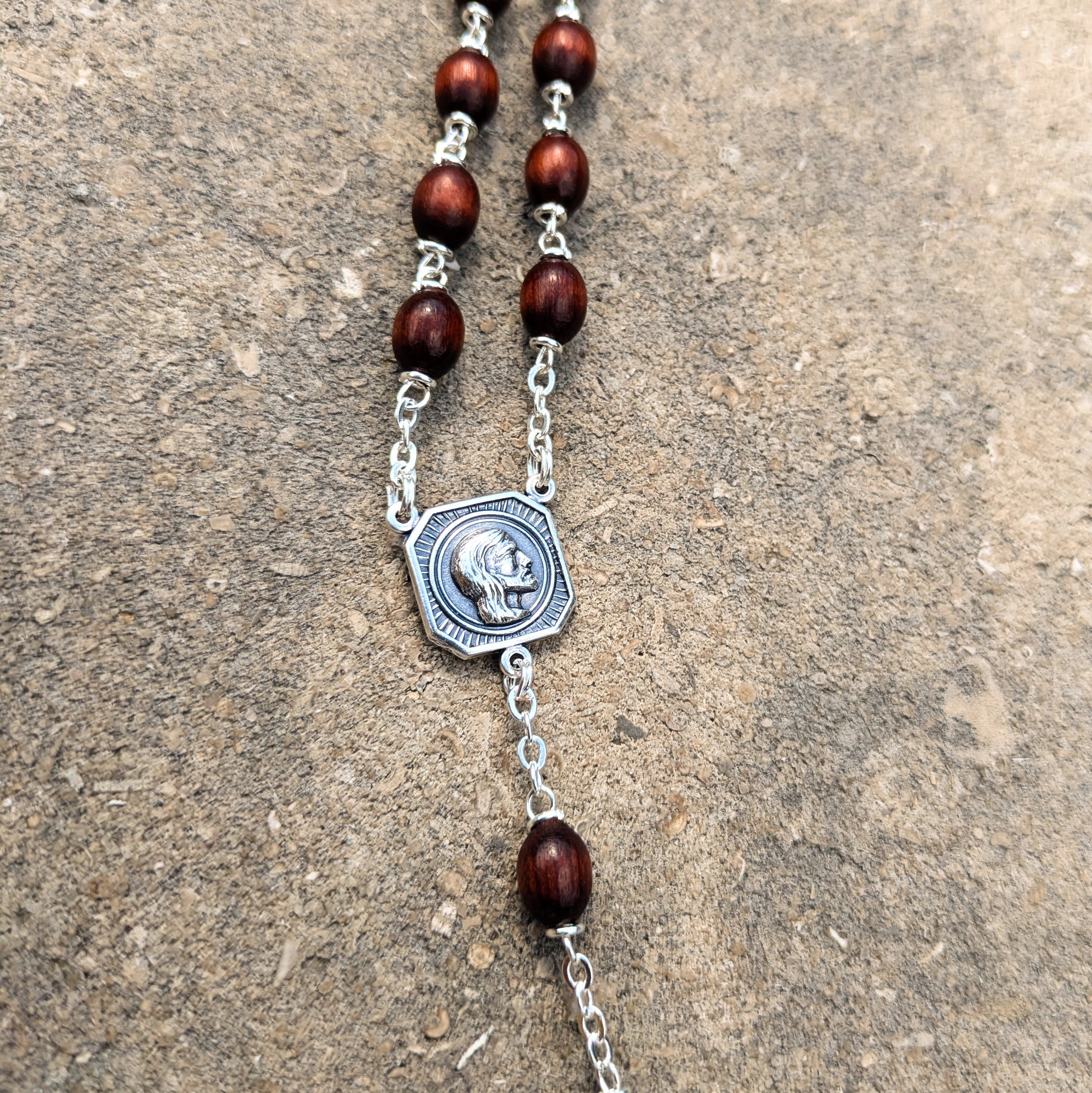 Rosary - Maroon Boxwood - Christ Madonna Center
