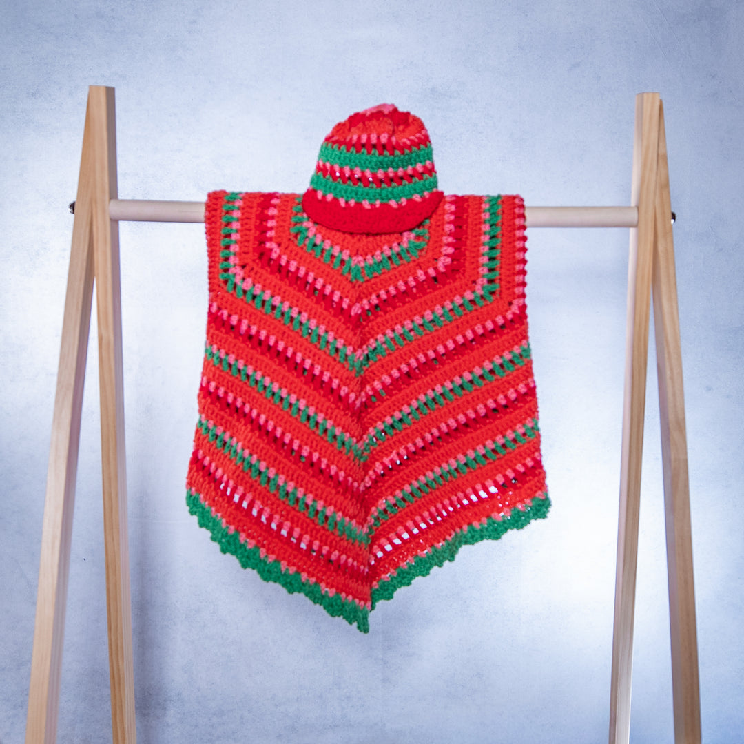Blanket - Lap/Baby - Multicolored - 100% Peruvian Highland Wool