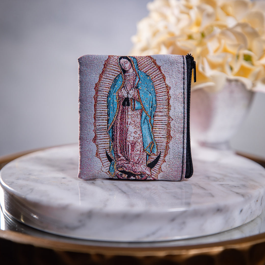 Rosary Case - OLG - Hand Woven