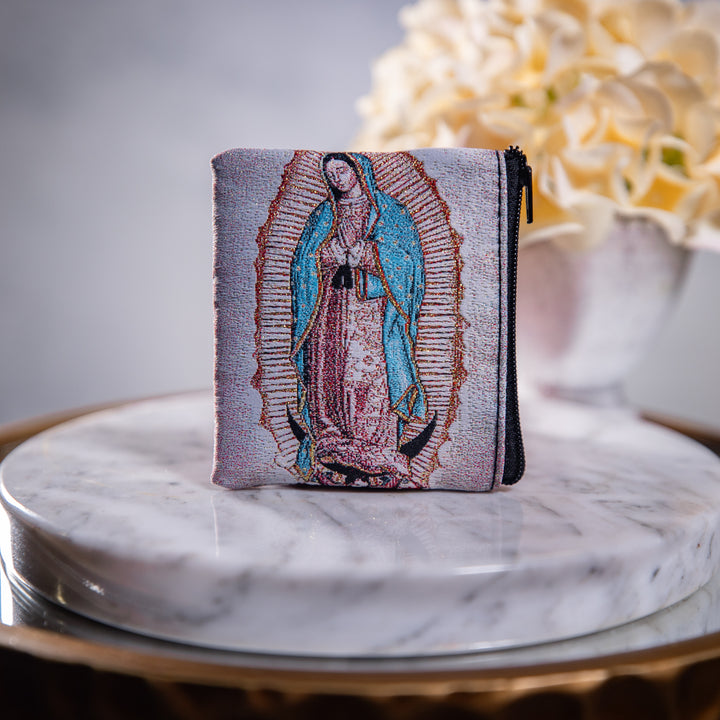 Rosary Case - OLG - Hand Woven