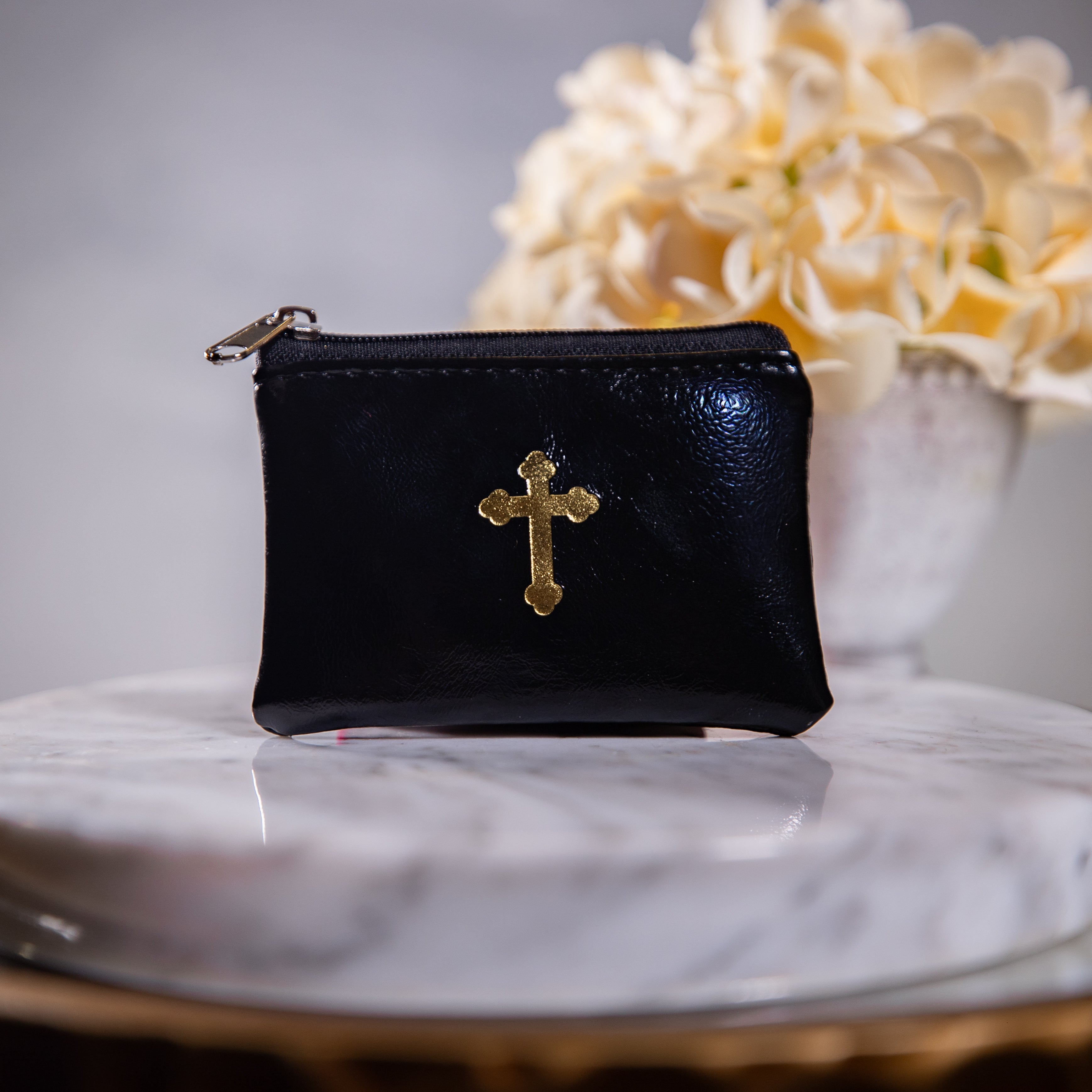 Rosary Case - Marbled Patterned